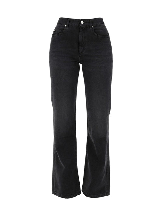 ISABEL MARANT Belvira Flare Jeans in Black