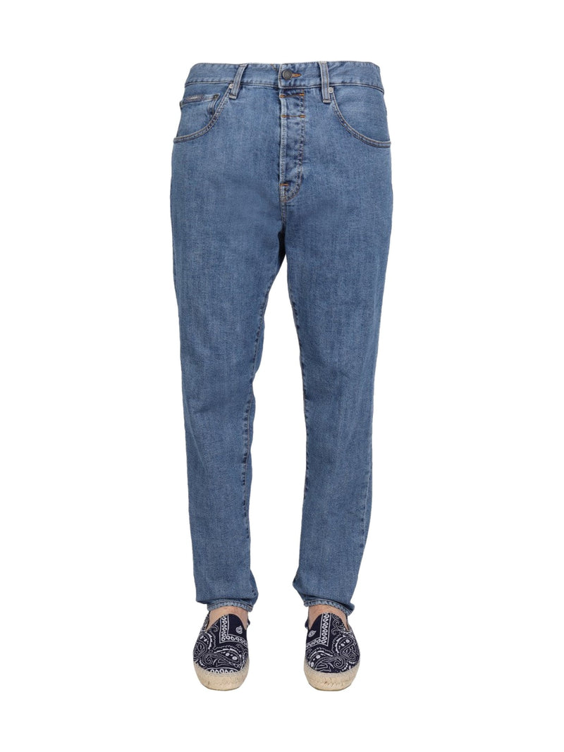 Lardini Tapered Five Pocket Jeans