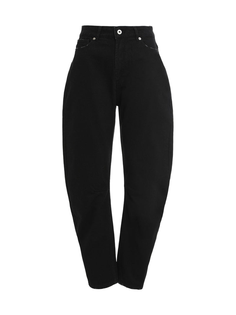 Halfboy Curved Jeans in Black
