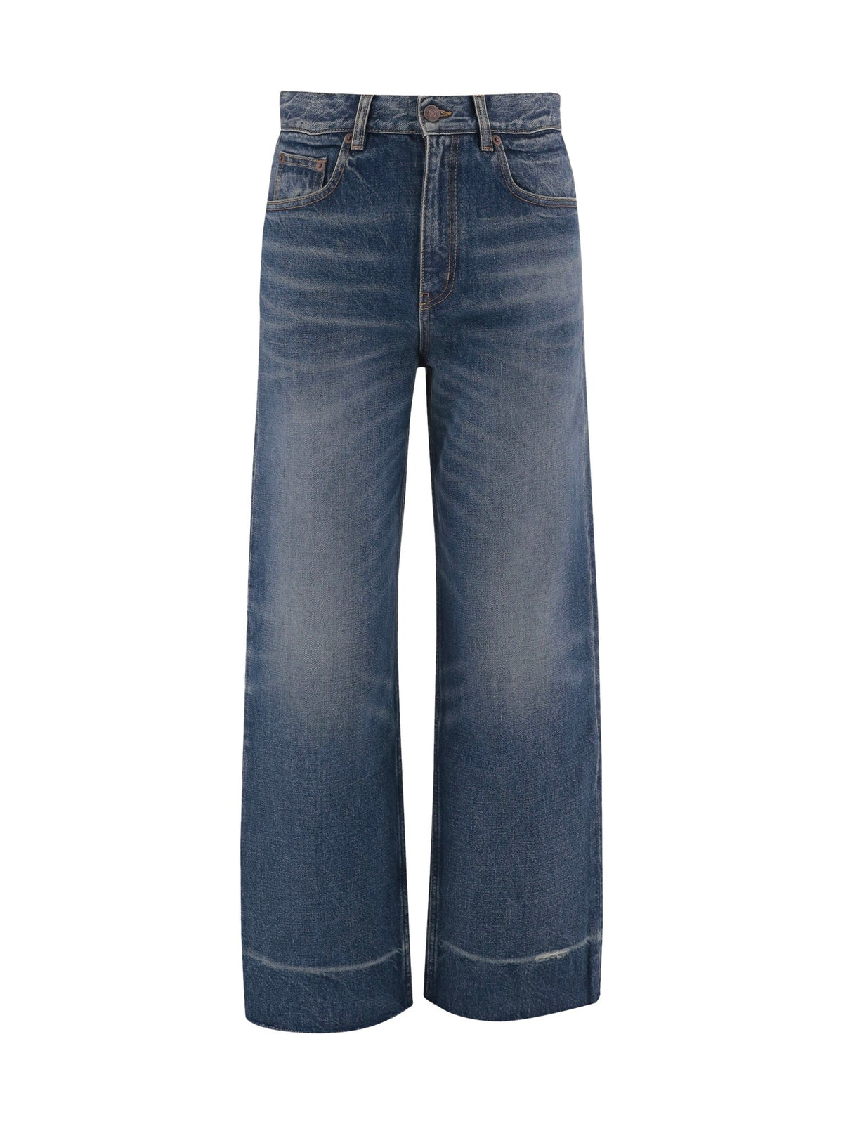 Chloé Wide Jeans with Front Seams