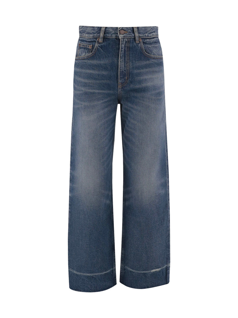 Chloé Wide Jeans with Front Seams