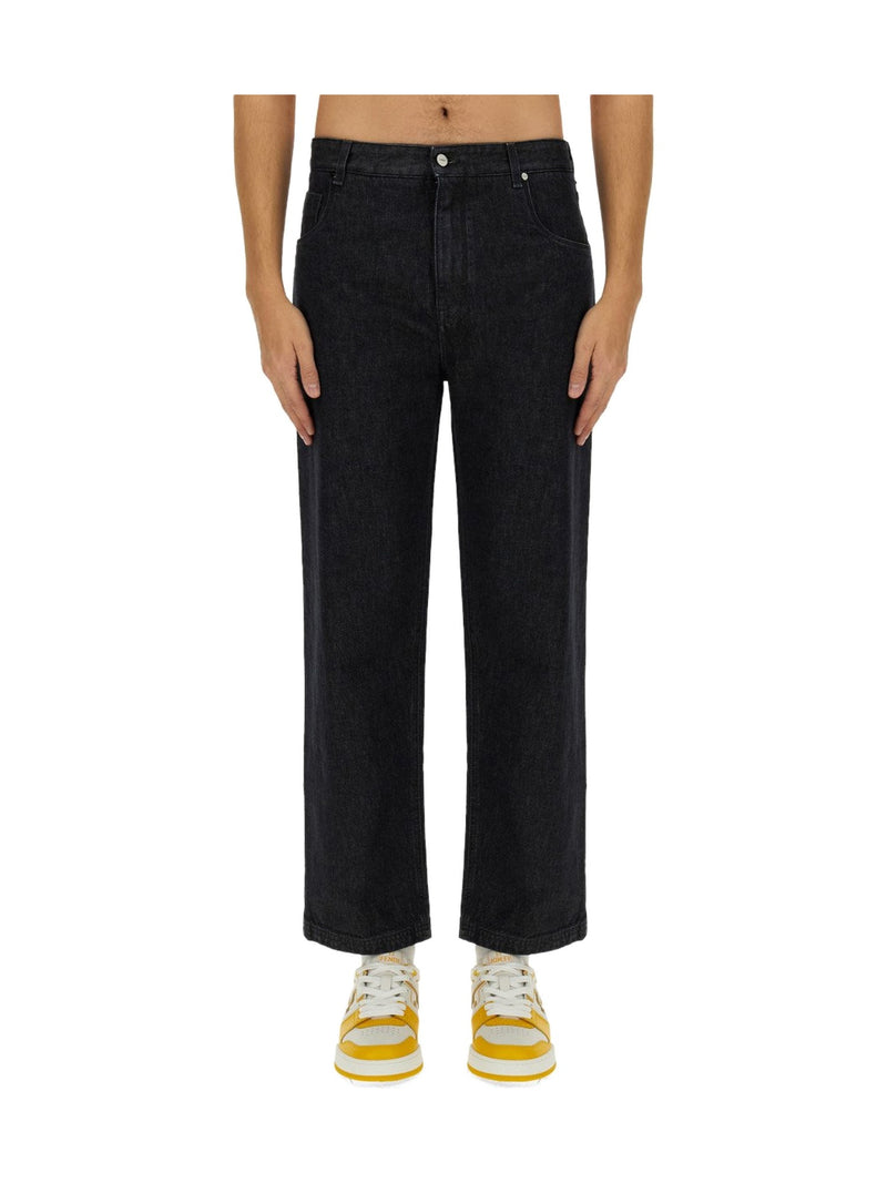 FENDI Straight Jeans in Black
