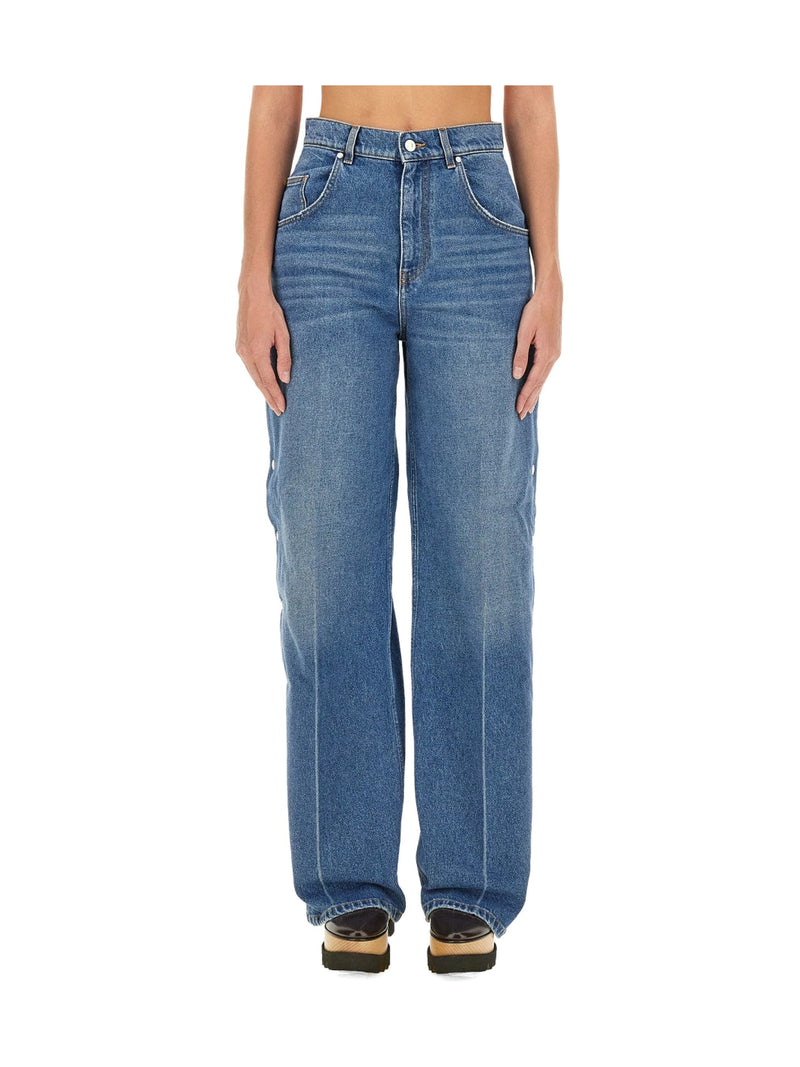 Stella McCartney Loose Jeans with Front Seams
