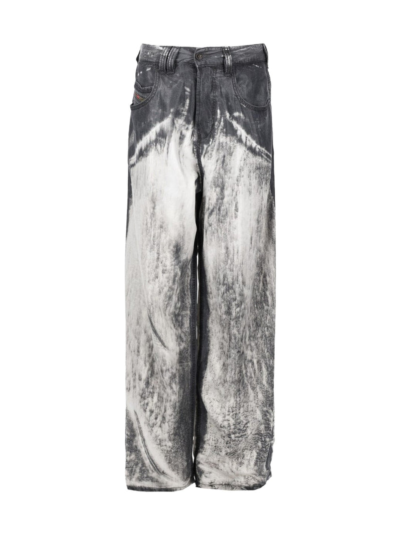 Diesel 1997 Wide Jeans in Painted White