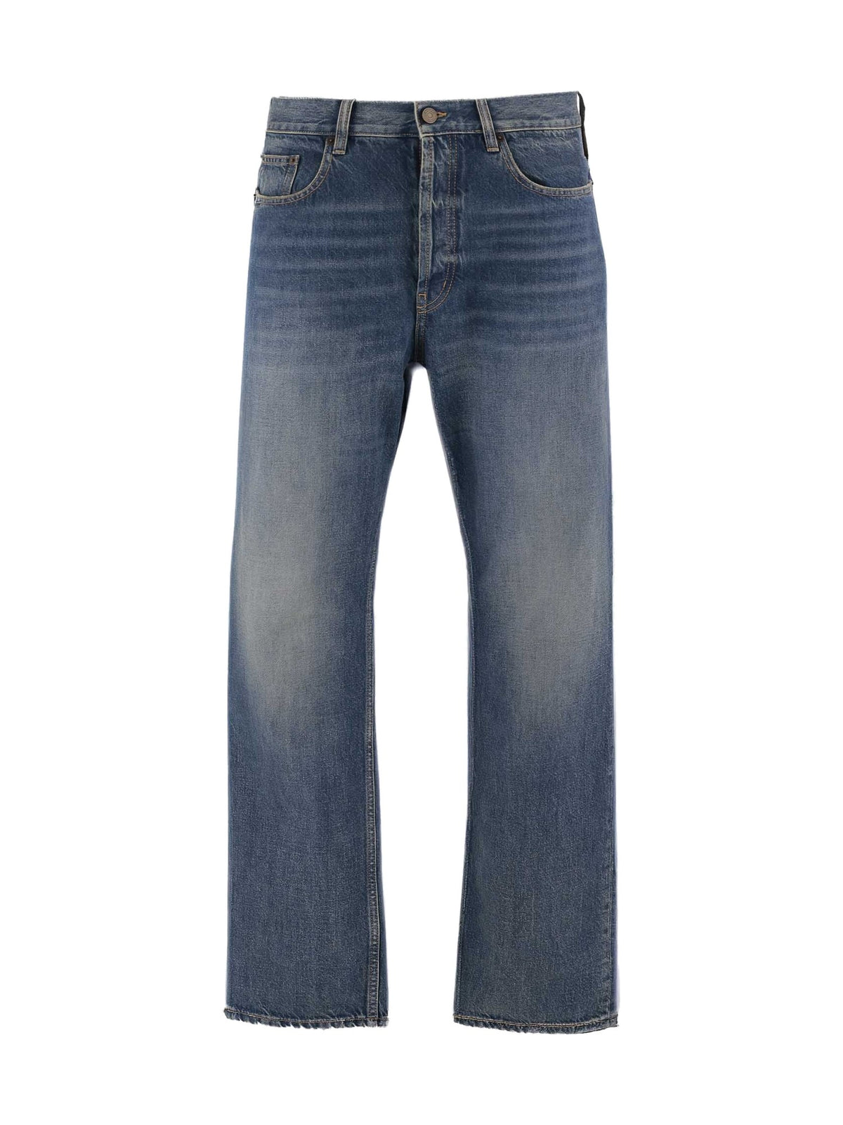 Saint Laurent Straight Jeans in Vintage Wash