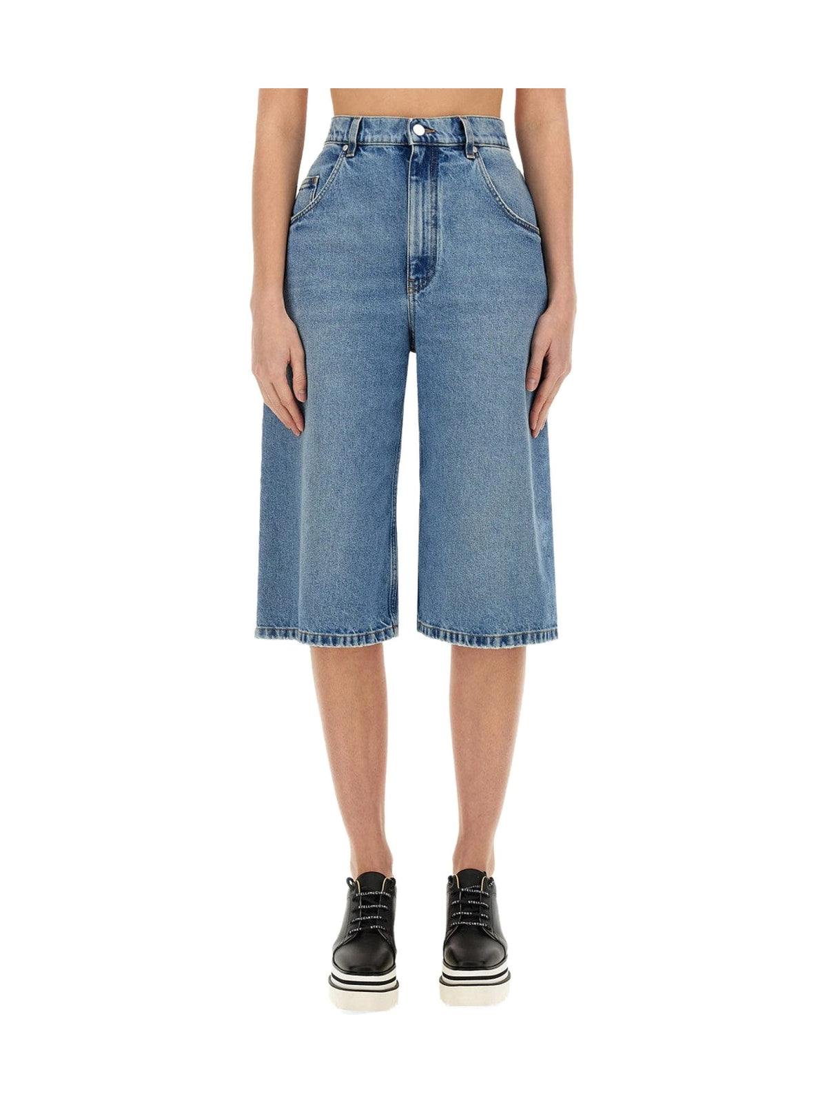 Stella McCartney Denim Bermuda Shorts