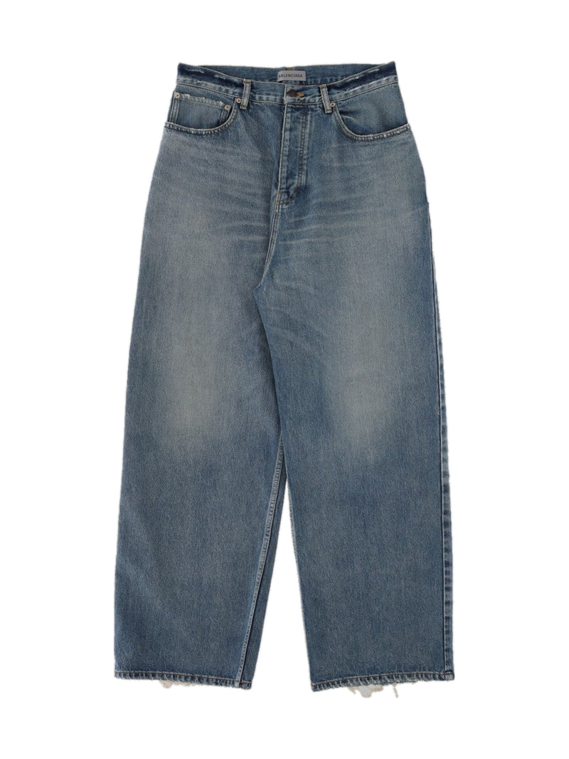 Balenciaga Baggy Jeans in Mid Blue