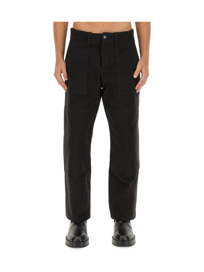Marcelo Burlon County of Milan Black Denim Utility Pants