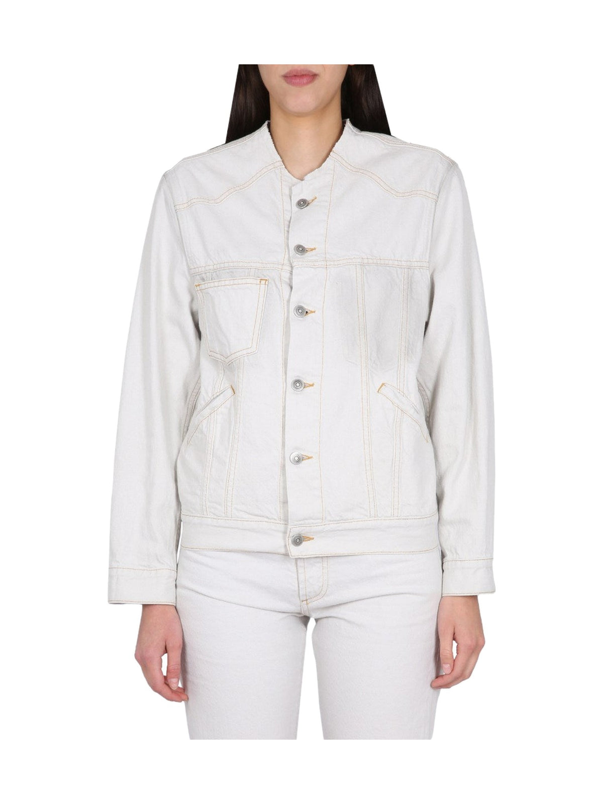 Maison Margiela Denim Jacket in White
