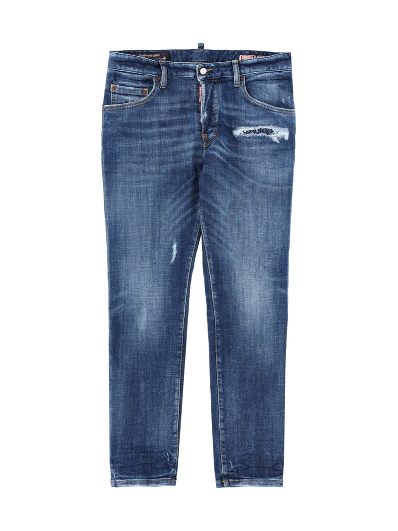 DSQUARED2 Skater Jeans in Mid Blue