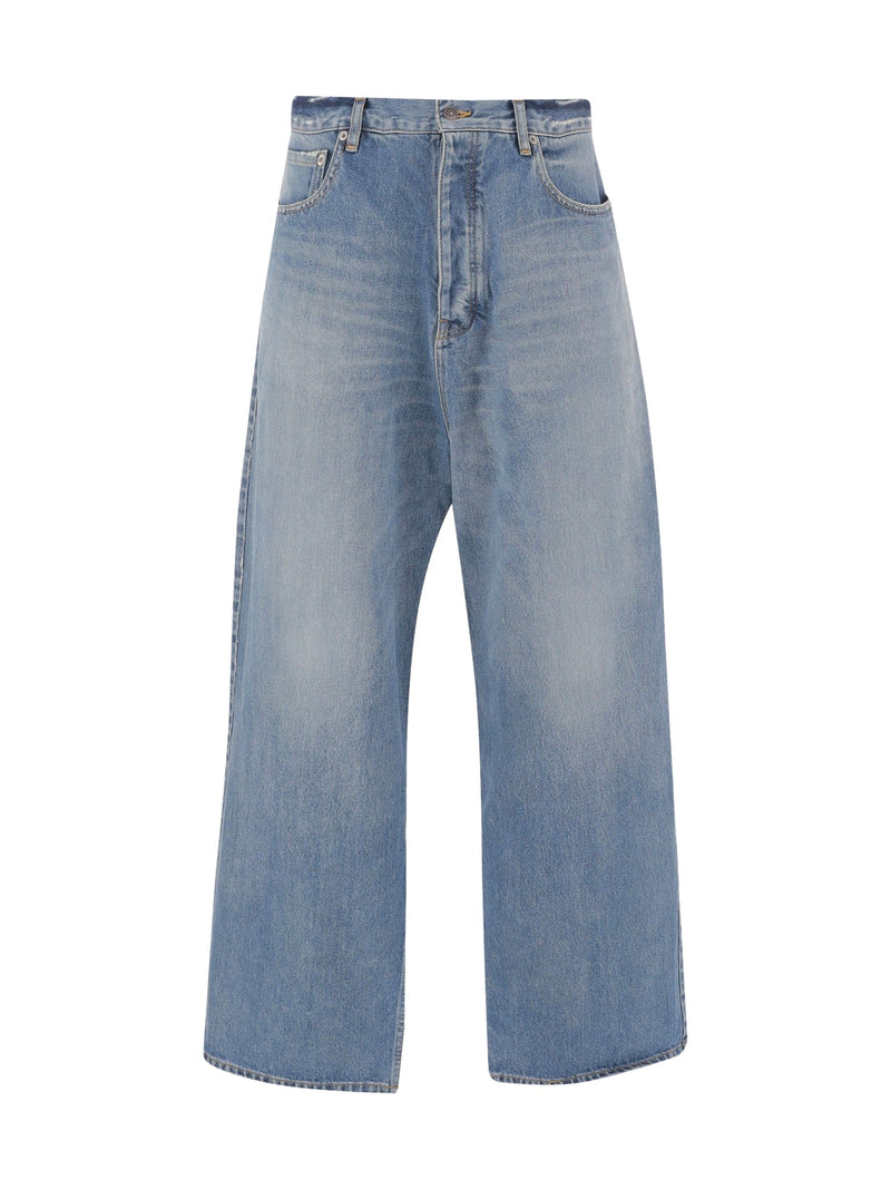 Balenciaga Baggy Jeans in Light Blue