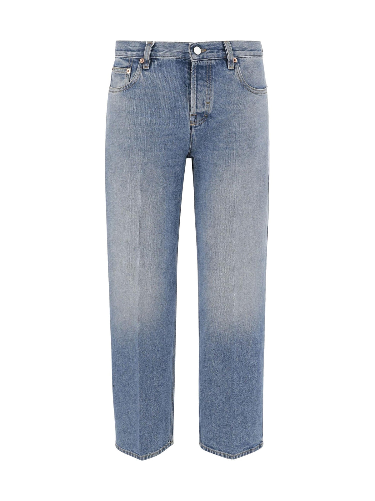 Gucci Straight Jeans in Faded Blue