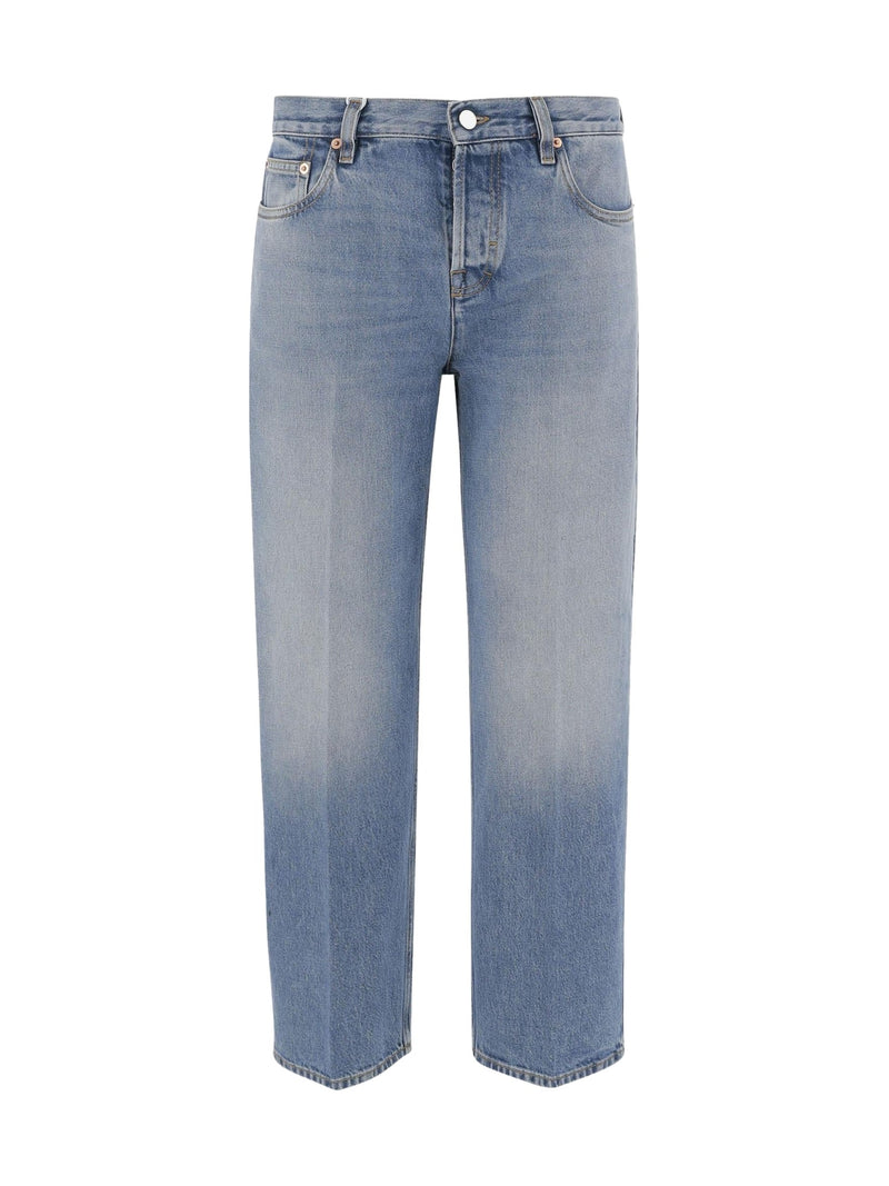 Gucci Straight Jeans in Faded Blue