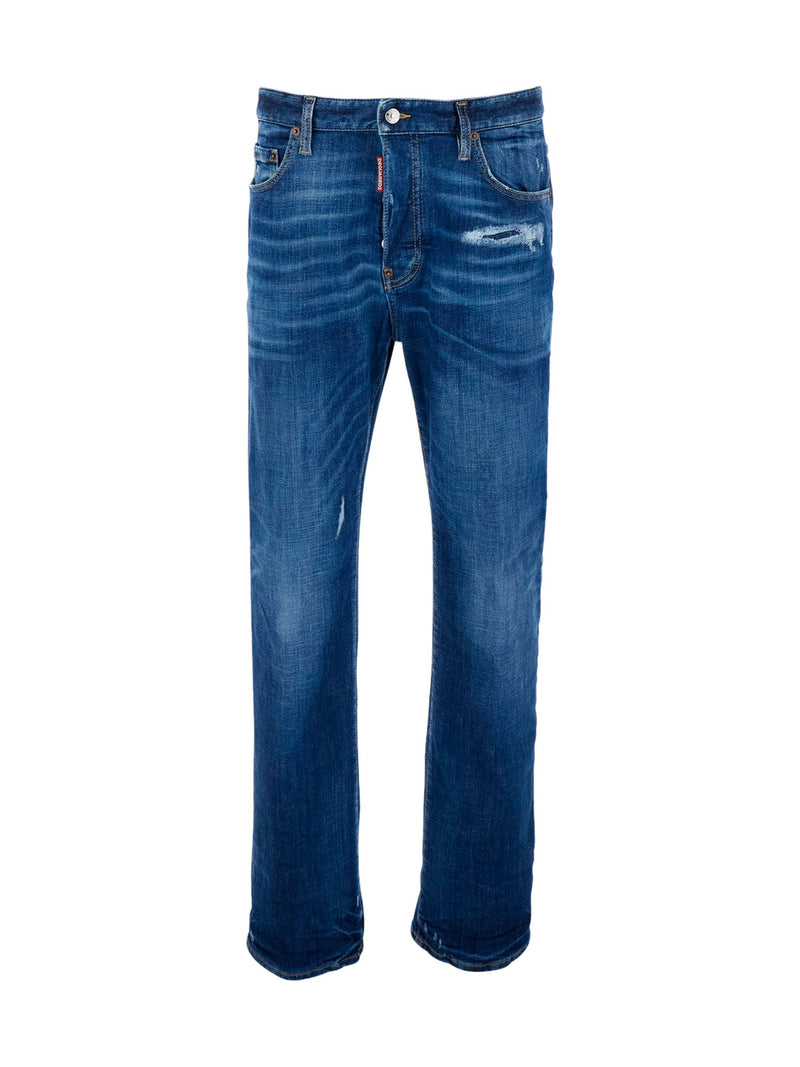 DSQUARED2 Ripped Jeans in Blue