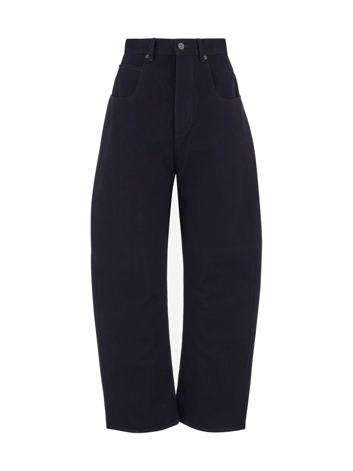 Bottega Veneta Curved Jeans in Dark Denim