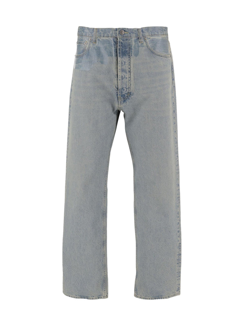 Maison Margiela Paint-Splatter Jeans with Four Stitches
