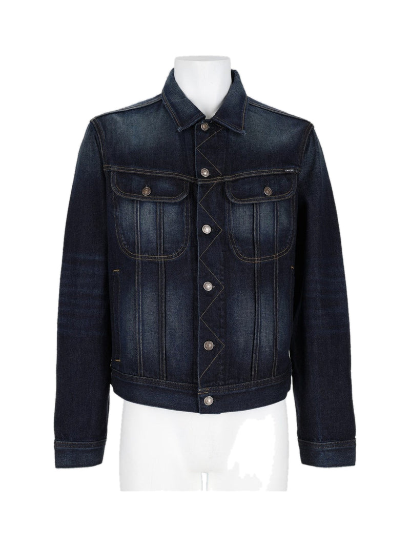 TOM FORD Denim Jacket Blue