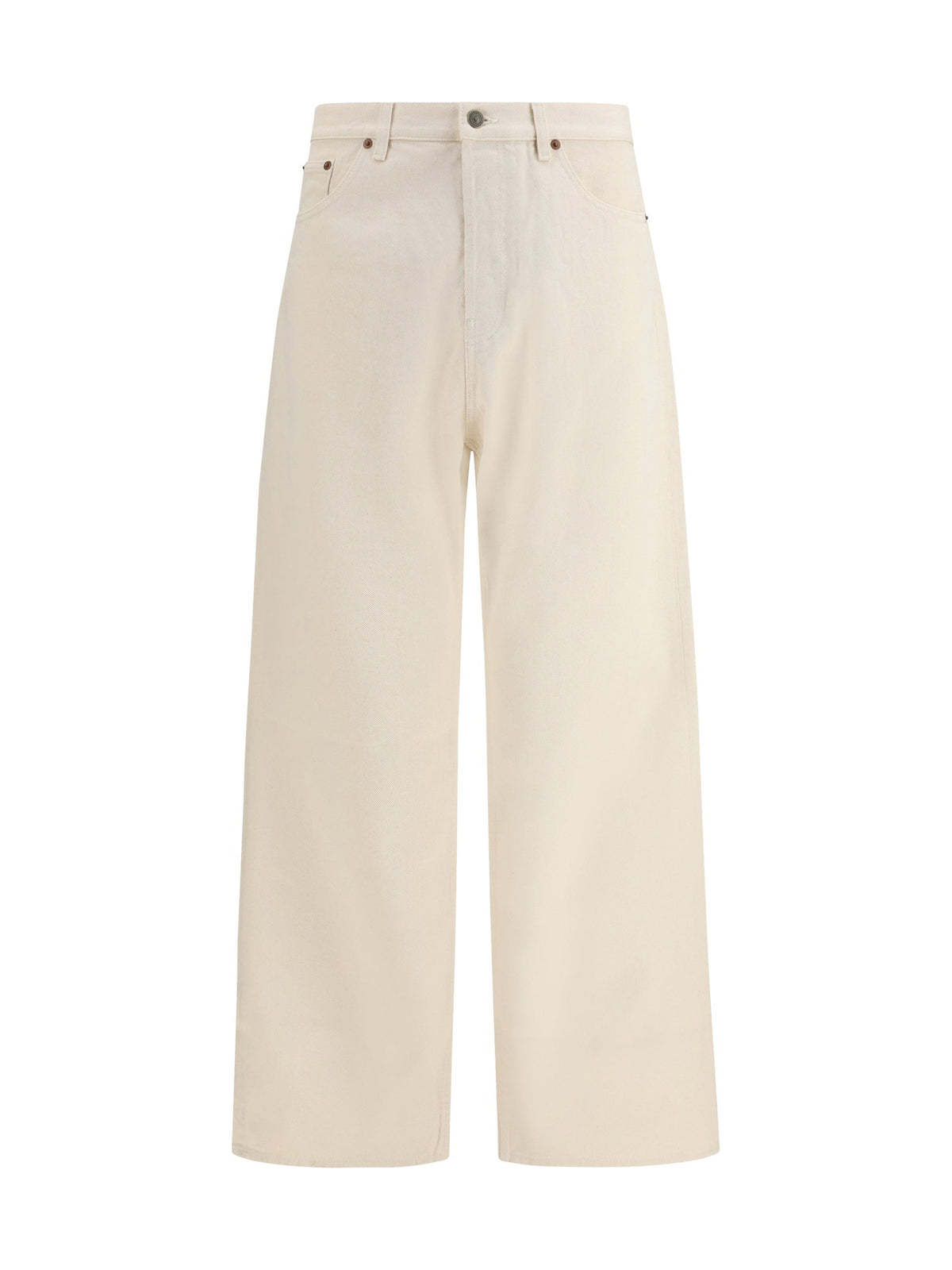 Valentino Denim Trousers Ivory