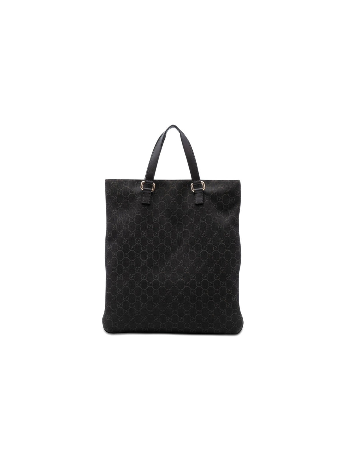 Gucci Denim Tote Brown (Pre-Owned)