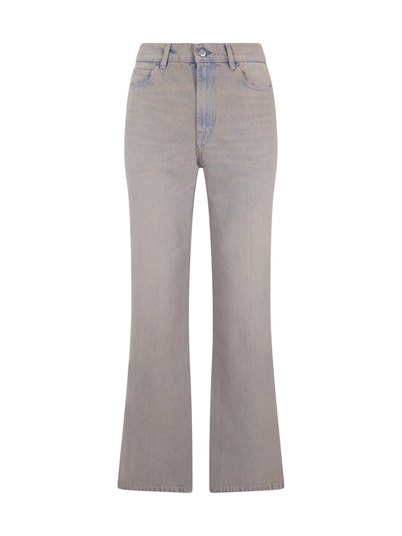 OUR LEGACY Denim Flared Trousers
