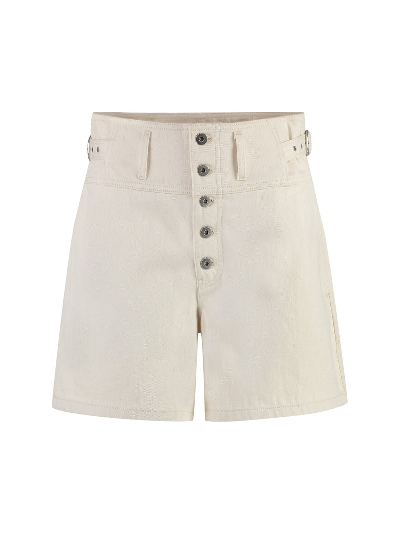 Jil Sander Beige Denim Shorts