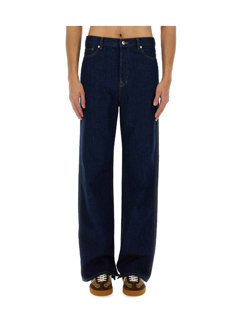 Gucci Denim Pants Blue