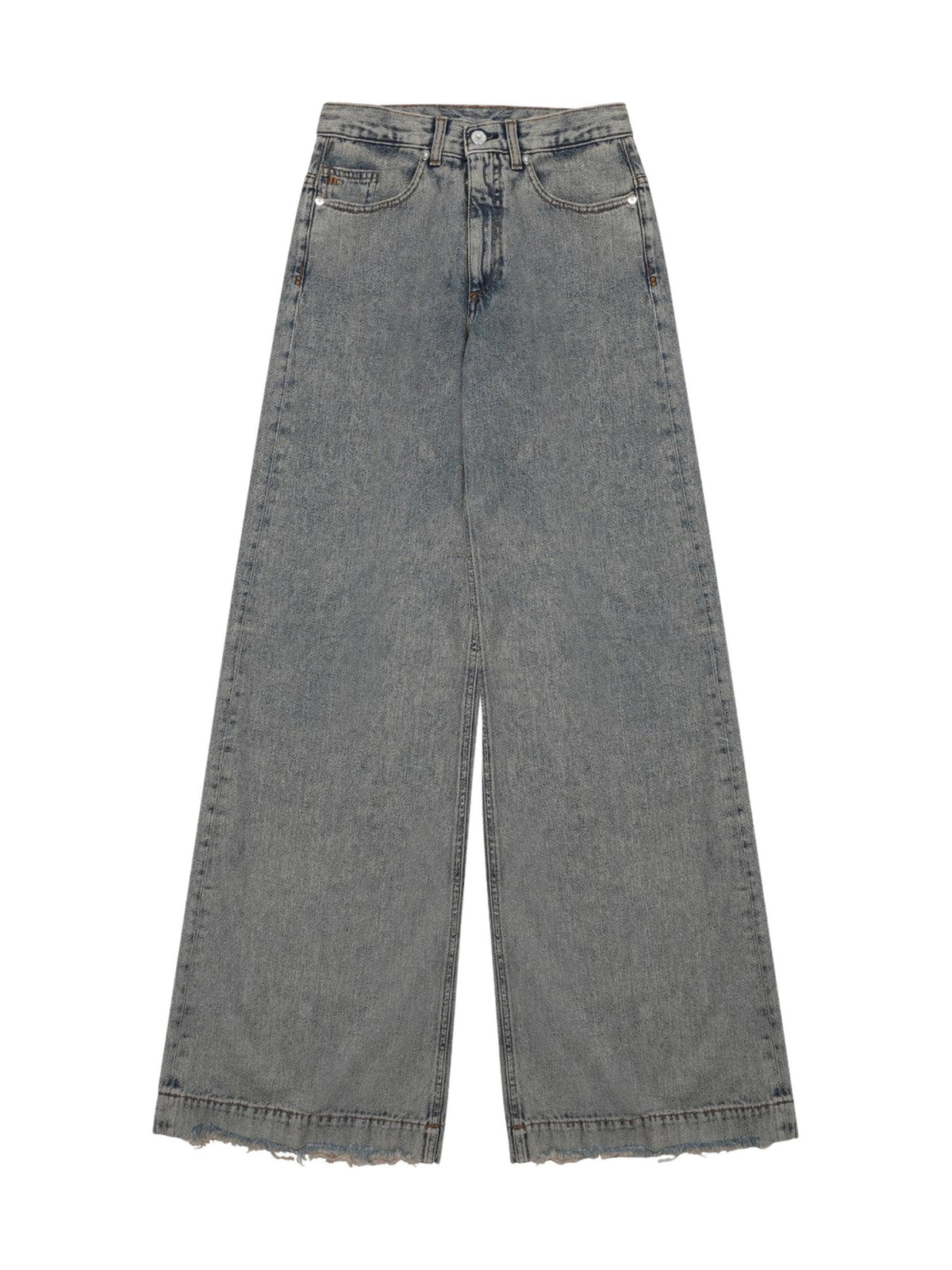 Nine In The Morning Wide-Leg Denim Jeans