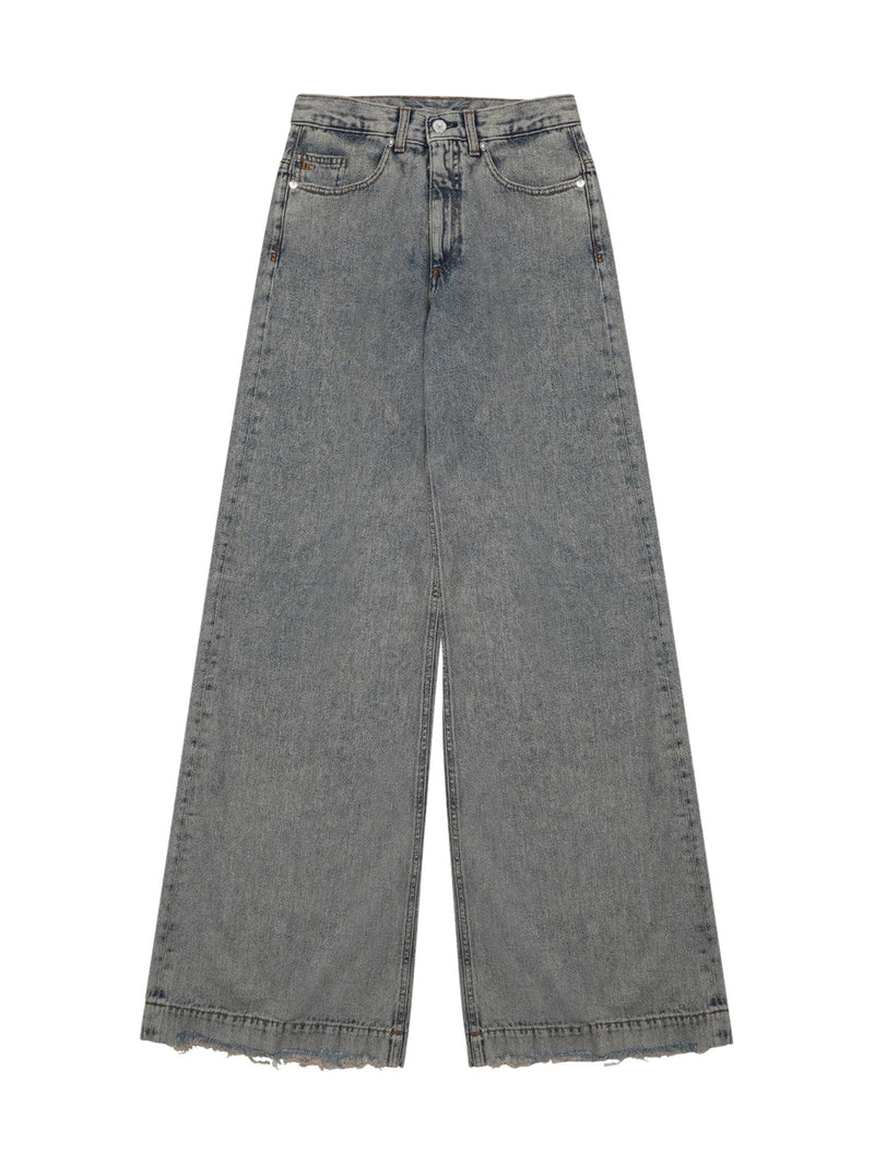 Nine In The Morning Wide-Leg Denim Jeans