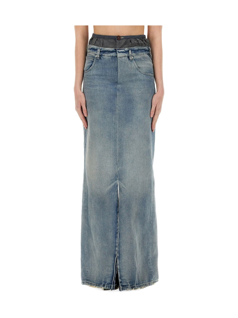 Maison Margiela Denim Skirt: Anonymity of the Lining