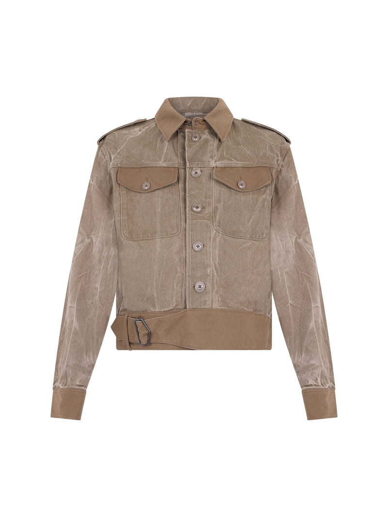 OUR LEGACY Denim Jacket With Flap Pockets