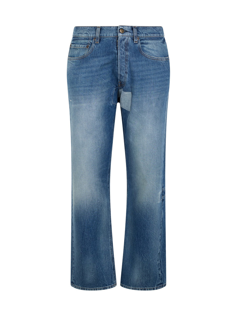 Maison Margiela Denim Pants Light Blue