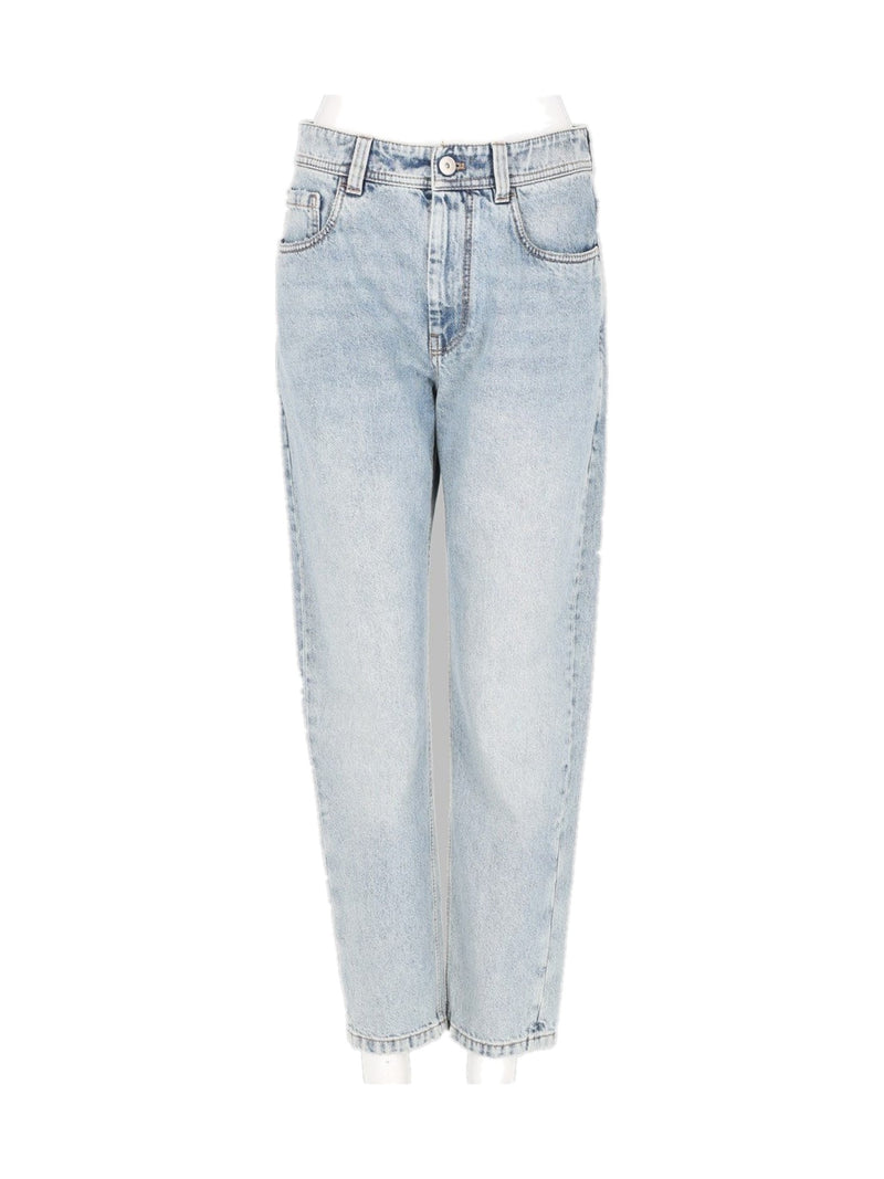 Brunello Cucinelli Denim Jeans Baggy Tapered