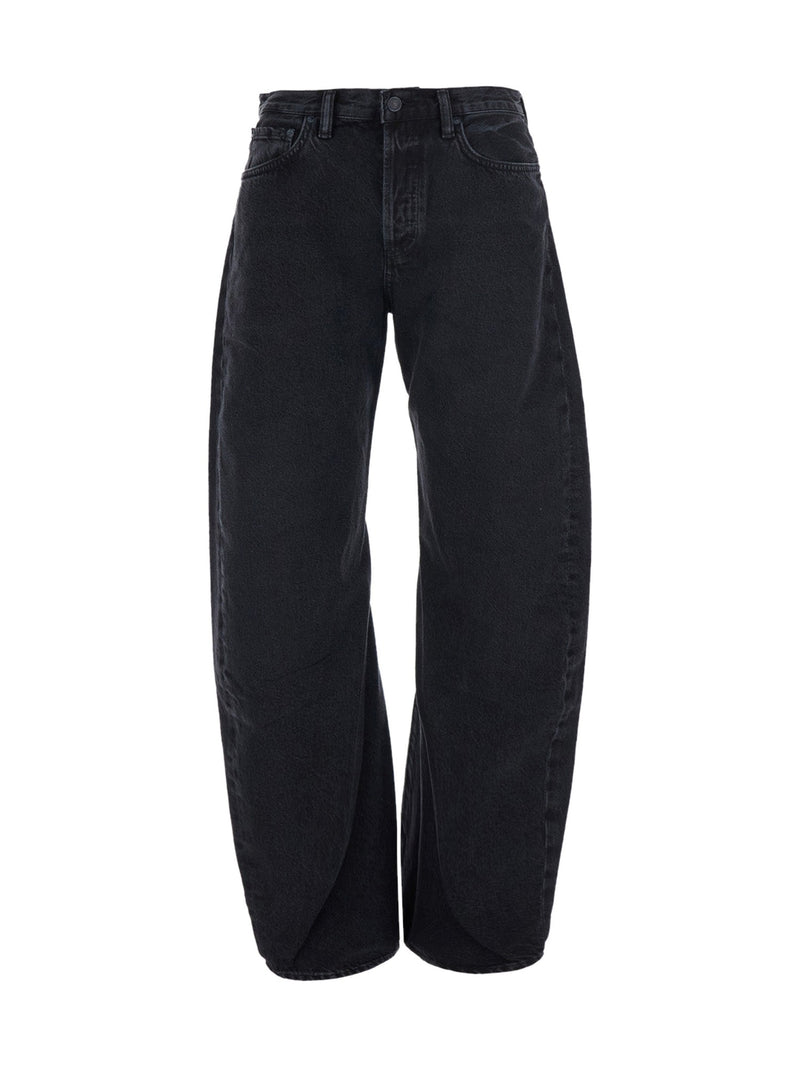 AGOLDE Jeans Spiral Black Denim
