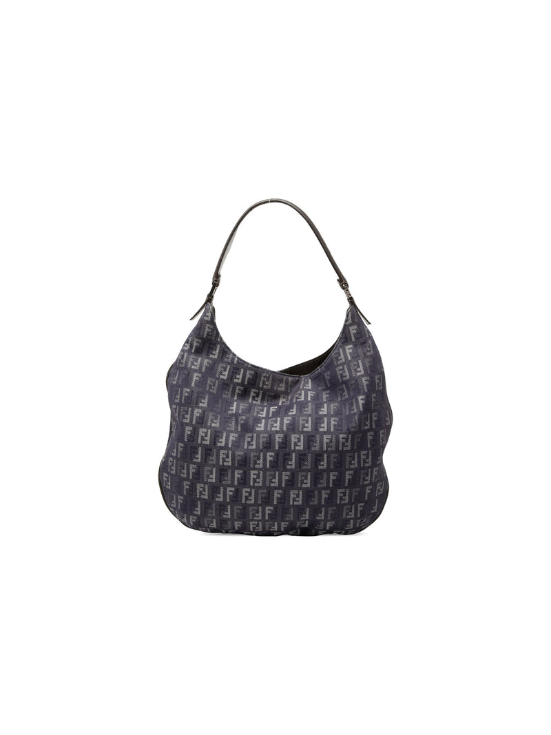 FENDI Hobo Bag Zucchino Denim (Pre-Owned)