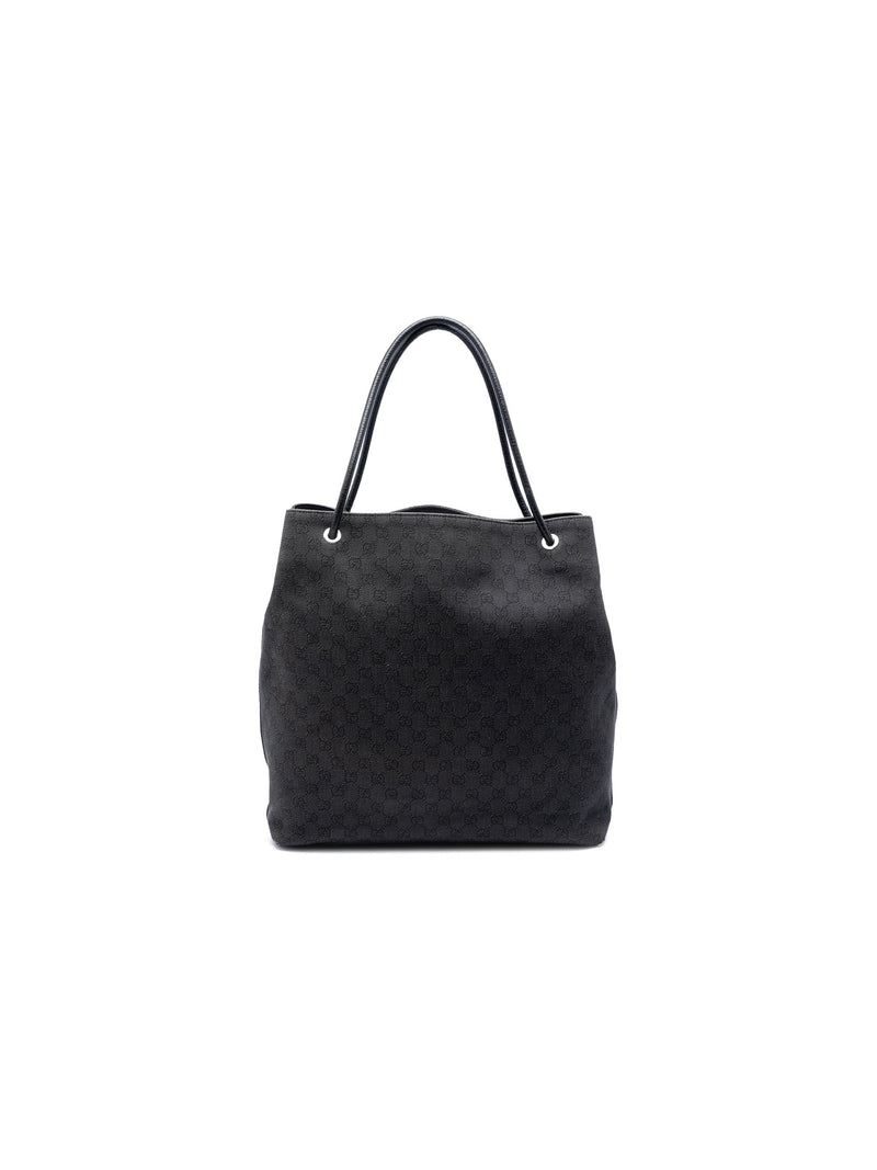 Gucci Tote Bag Gifford Denim (Pre-Owned)