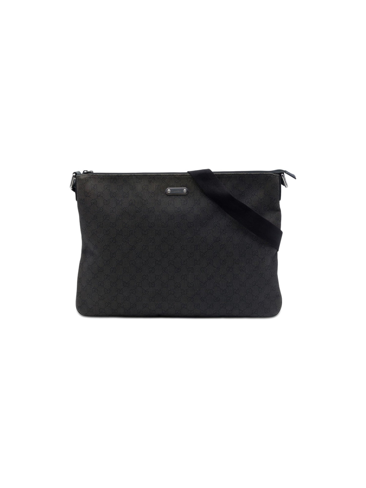 Gucci Crossbody Bag Denim Black (Pre-Owned)