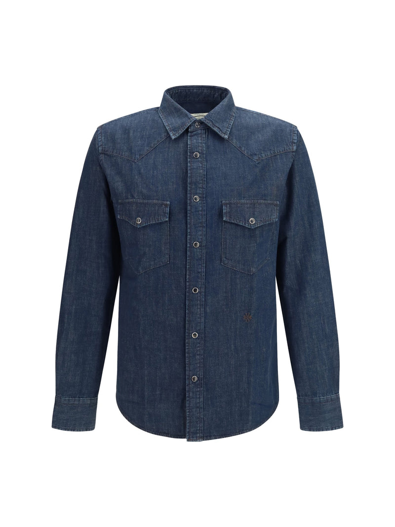 Jacob Cohën Western Denim Shirt R2 Cotton