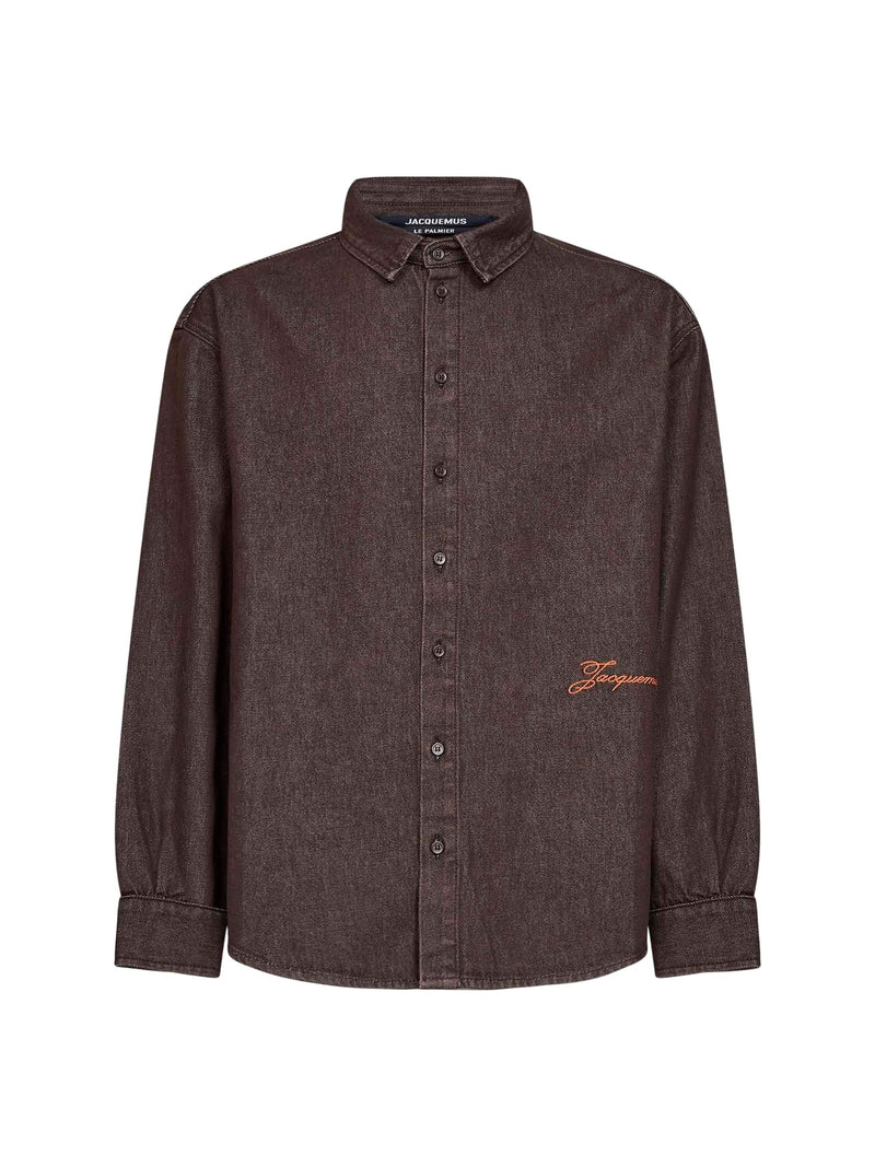 Jacquemus Denim Shirt Simon Brown