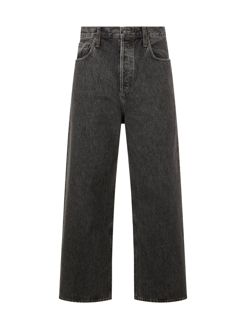 AGOLDE Loose Denim Pants Grey