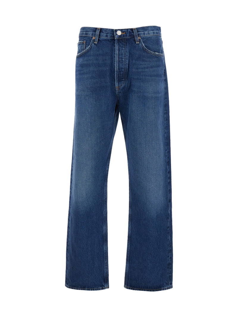 AGOLDE Jeans 90s Five-Pocket Blue Denim