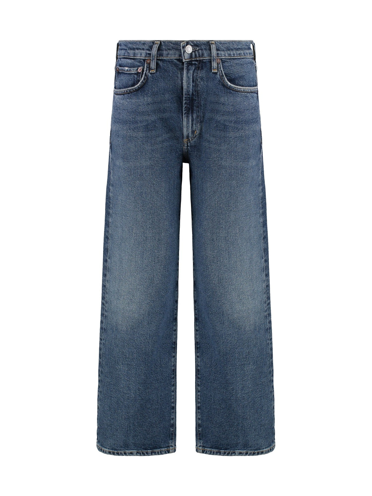 AGOLDE Cropped Jeans Enroll Cotton