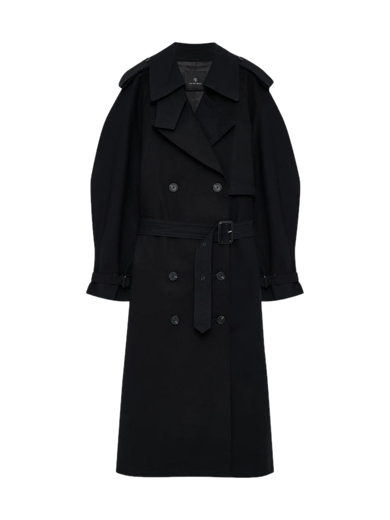 ANINE BING Rainwear Coat Black