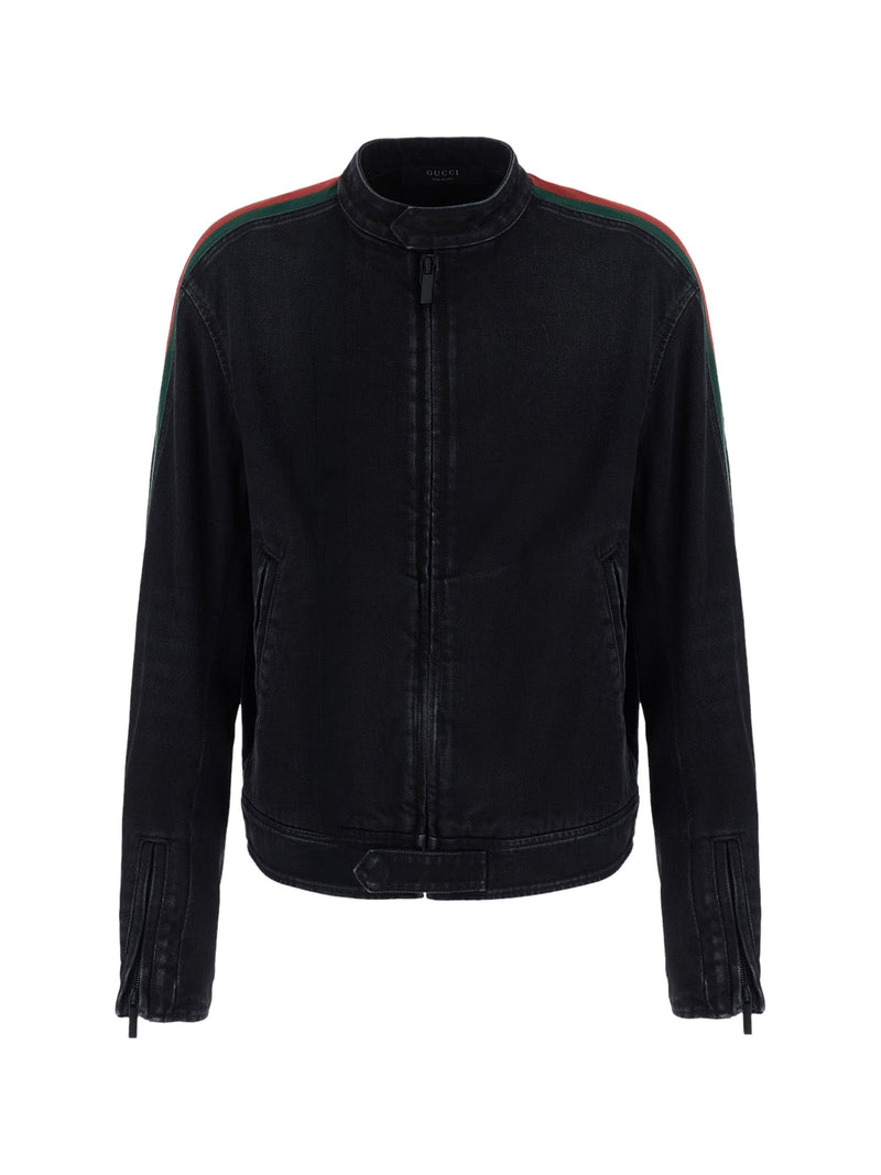 Gucci Jacket in Black Cotton Denim