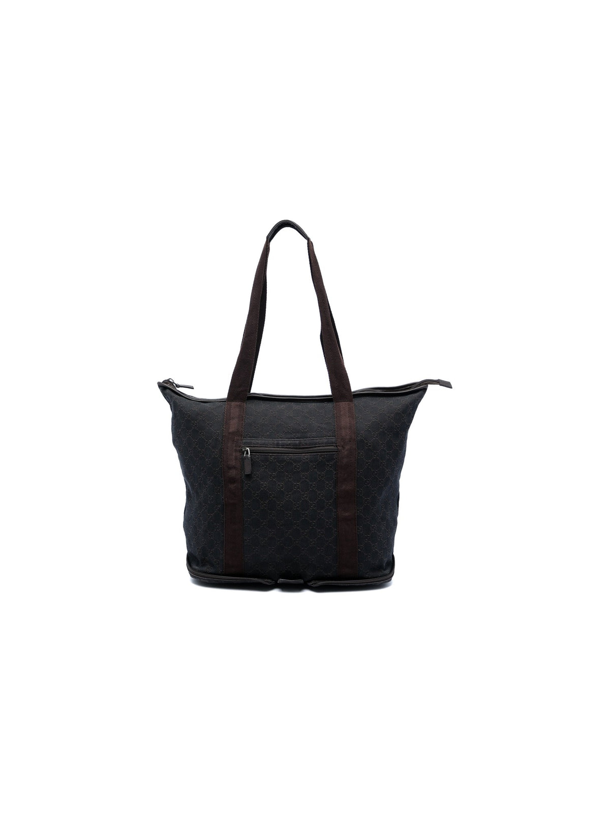 Gucci Denim Tote Bag, Blue (Pre-Owned)