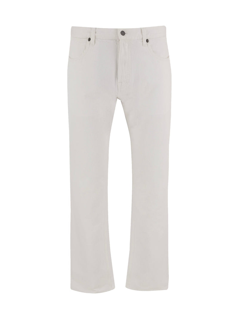 Gucci Jeans Cotton Denim White