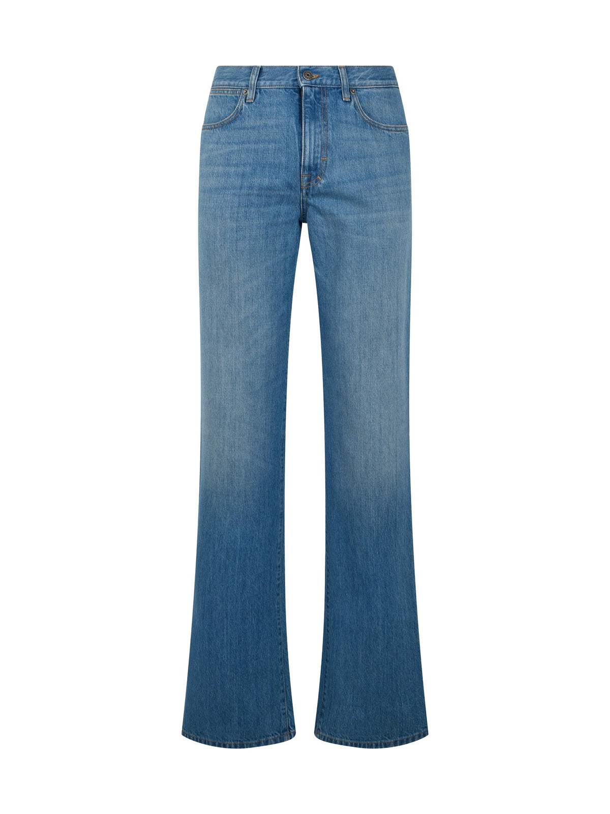 Gucci Flared Denim Jeans, Blue