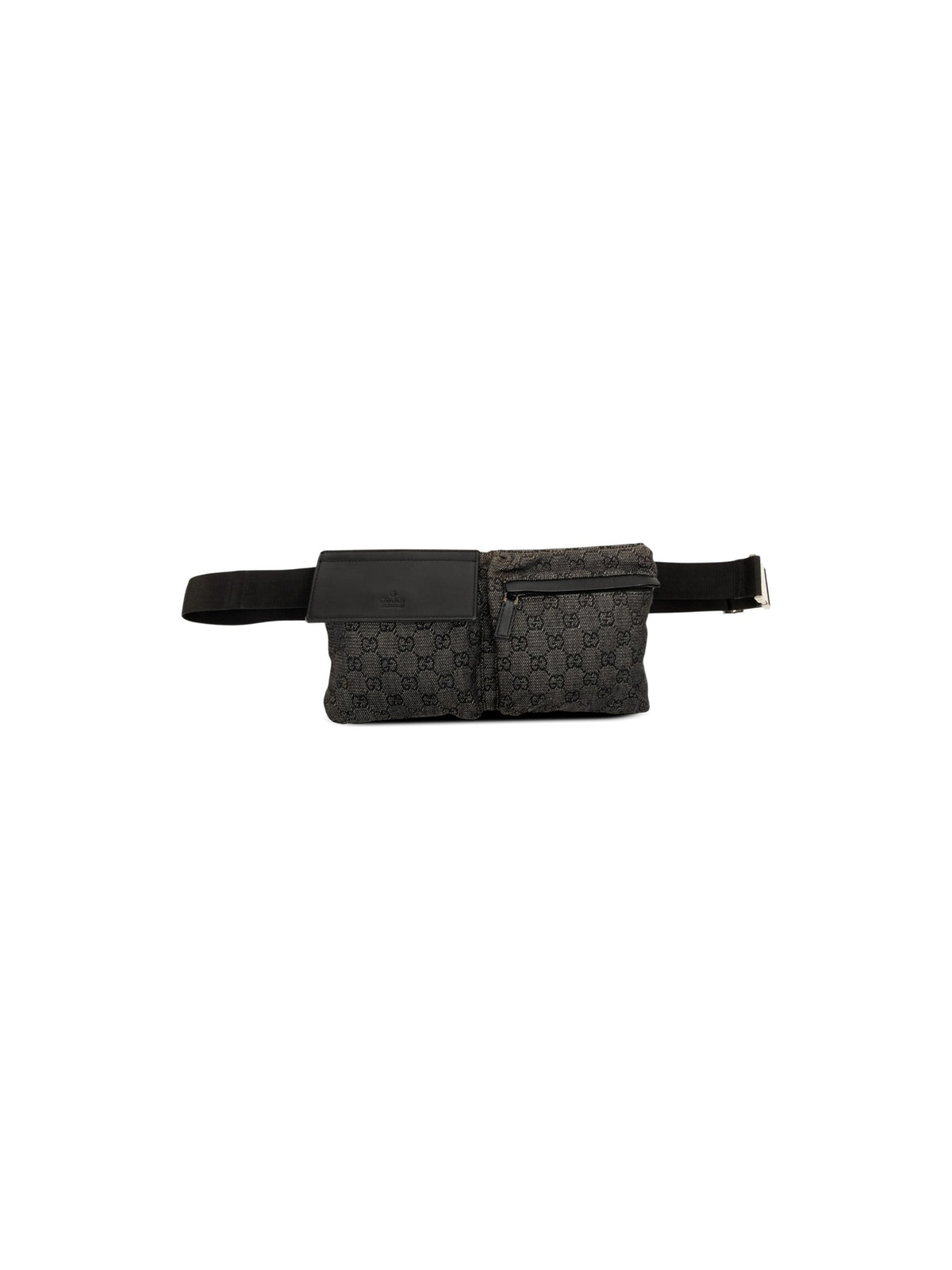 Gucci Belt Bag Double Pocket Denim (Pre-Owned)