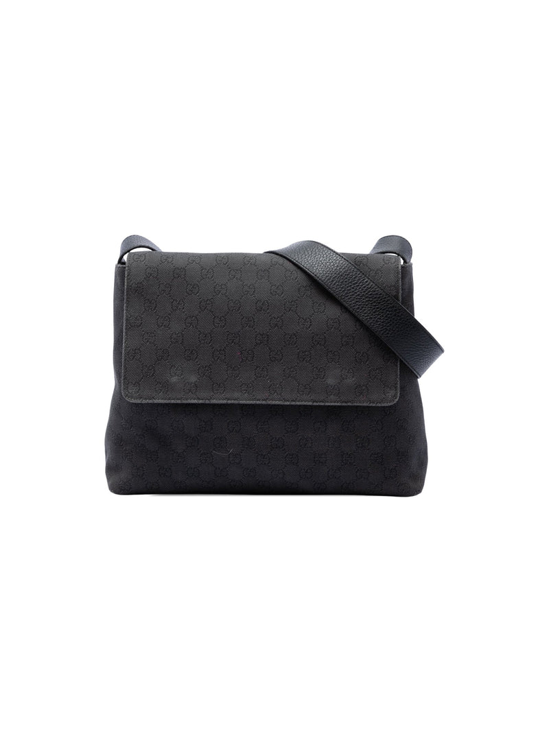 Gucci Messenger Bag GG Denim (Pre-Owned)
