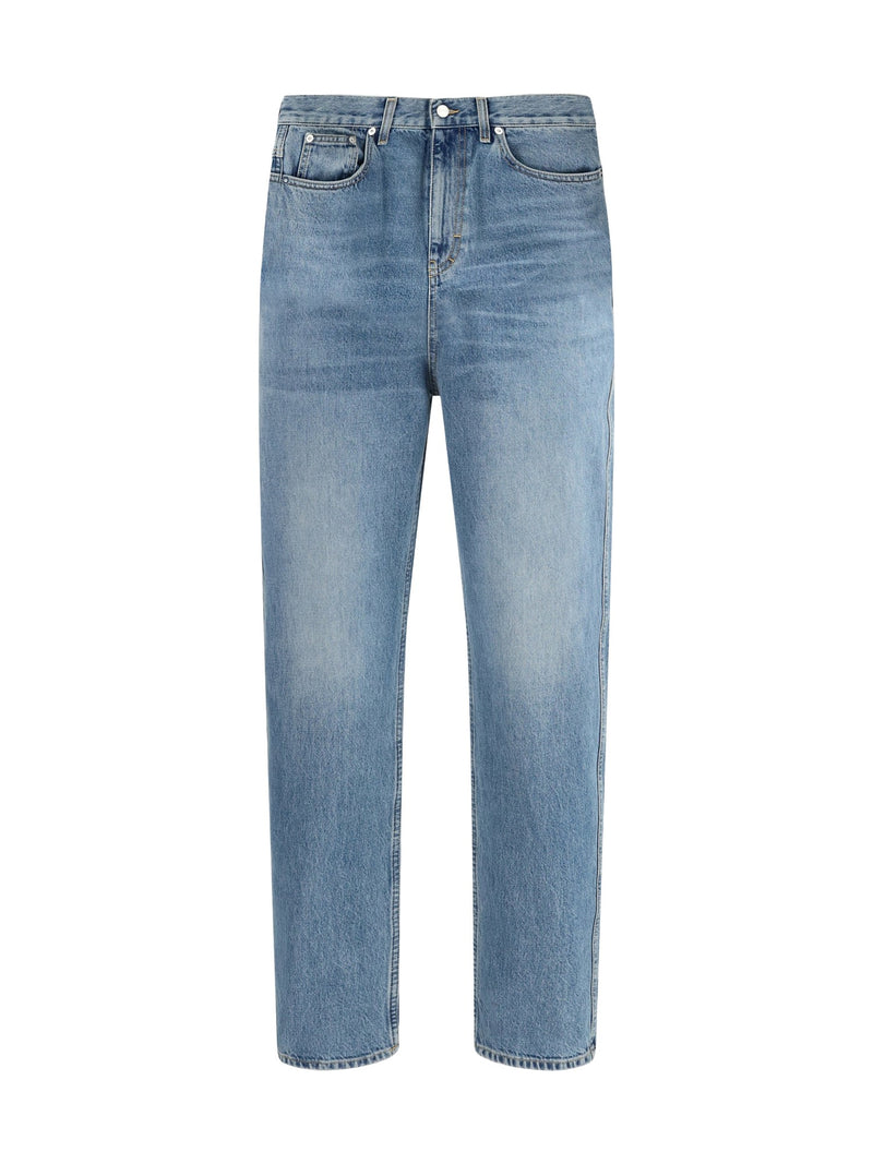 Gucci Slim-Fit Pants Light Blue Denim
