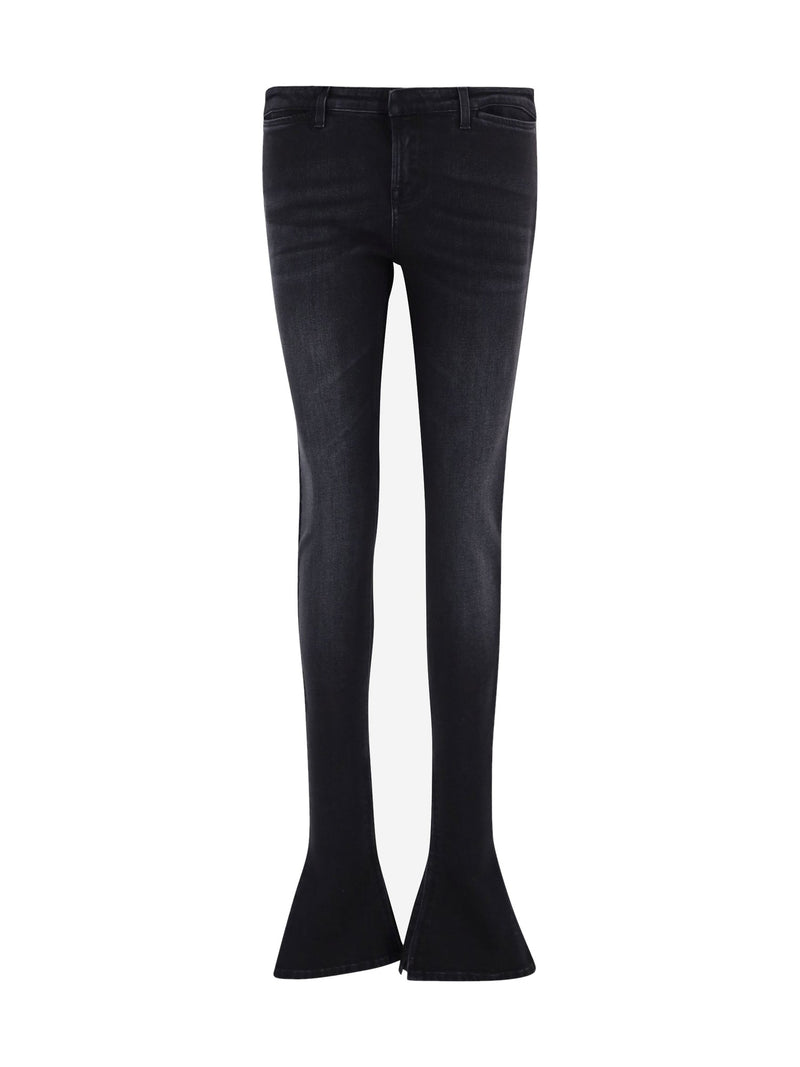 Gucci Flared Black Cotton Jeans